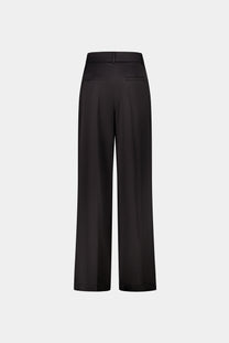 PANTALON SATIN À PLIS PLITA