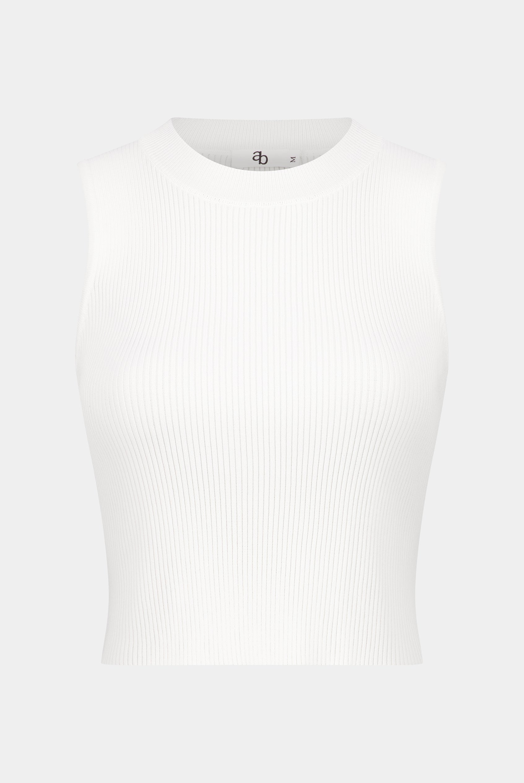 HAUT CROPPED MAILLE SUN