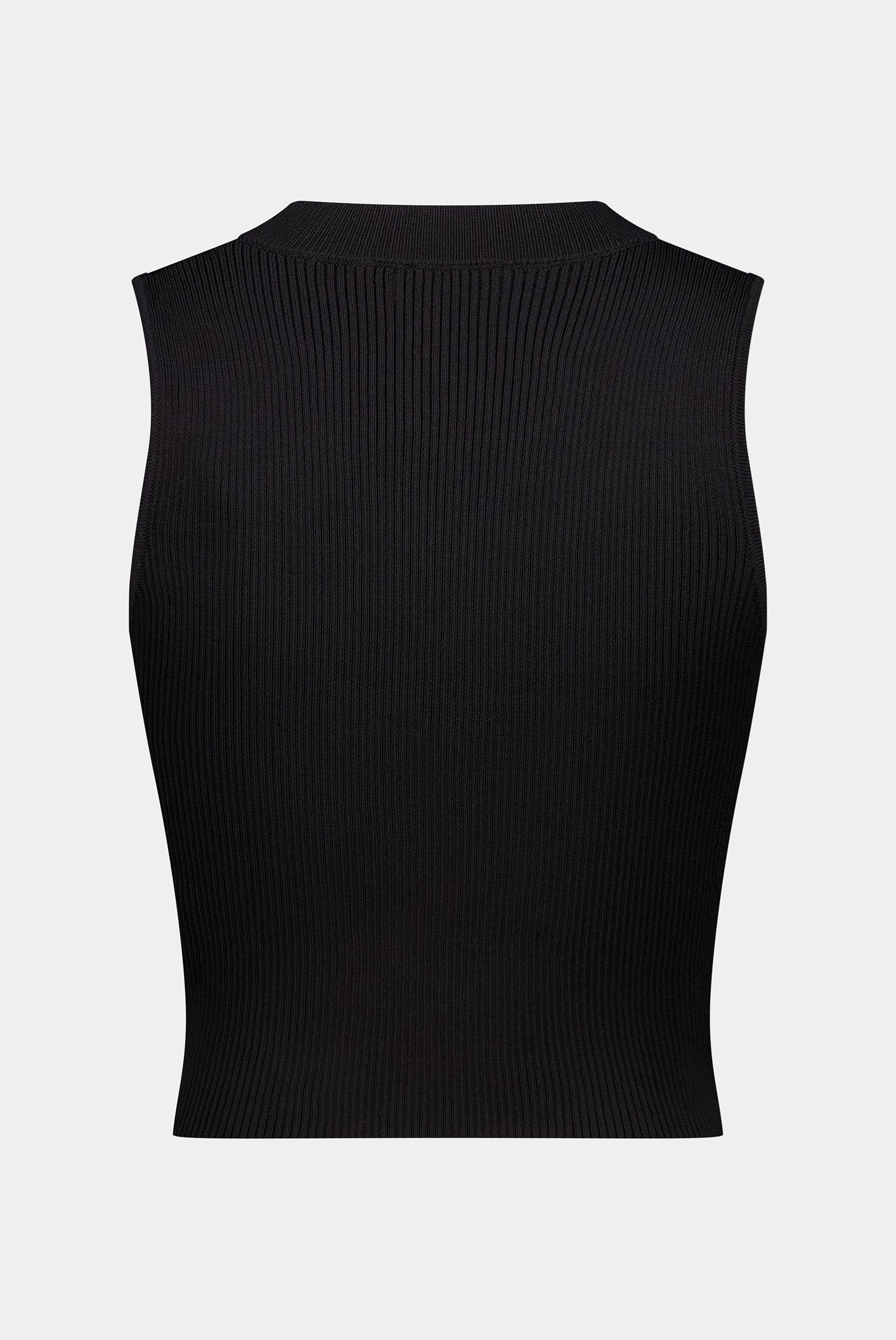 HAUT CROPPED MAILLE SUN