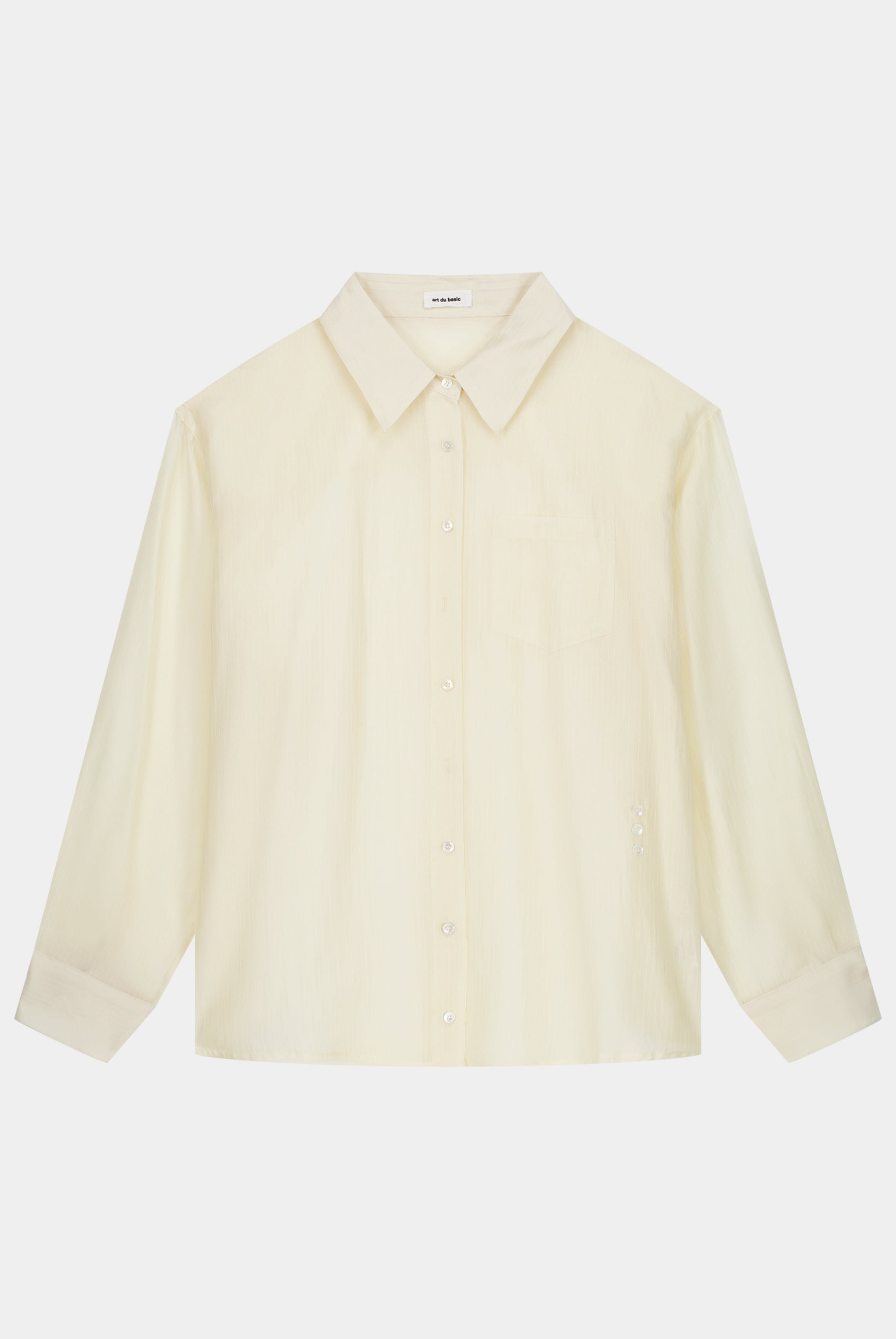 CHEMISE LOOSE VIOLA FLUIDE