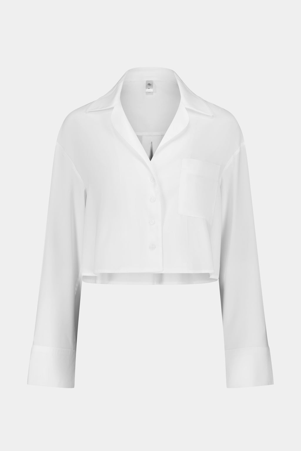 CHEMISE CROPPED COL OUVERT