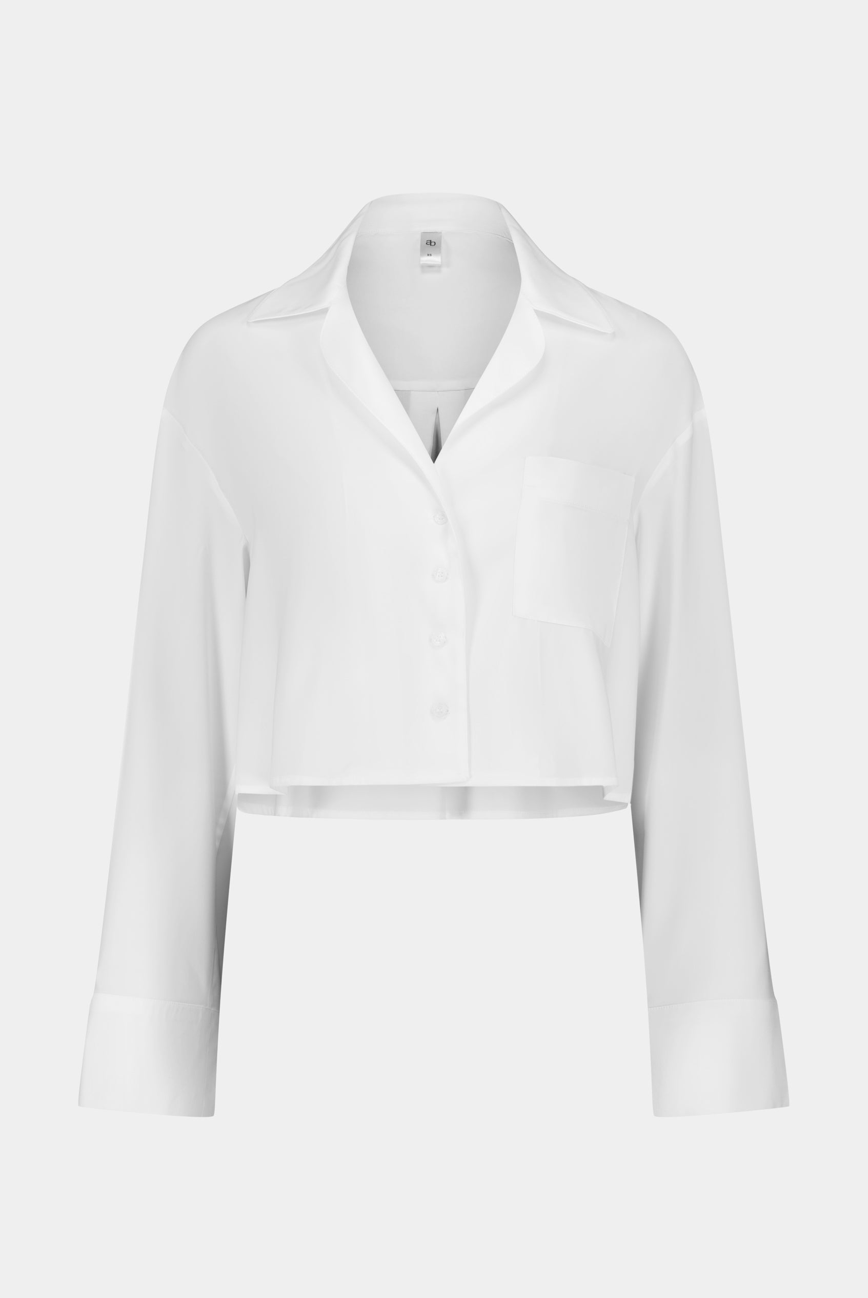 CHEMISE CROPPED COL OUVERT