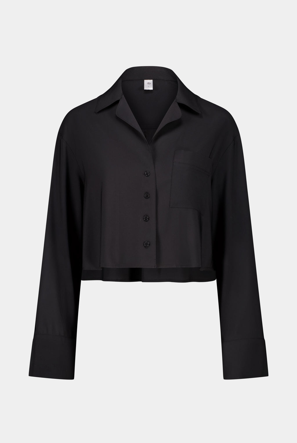 CHEMISE CROPPED COL OUVERT