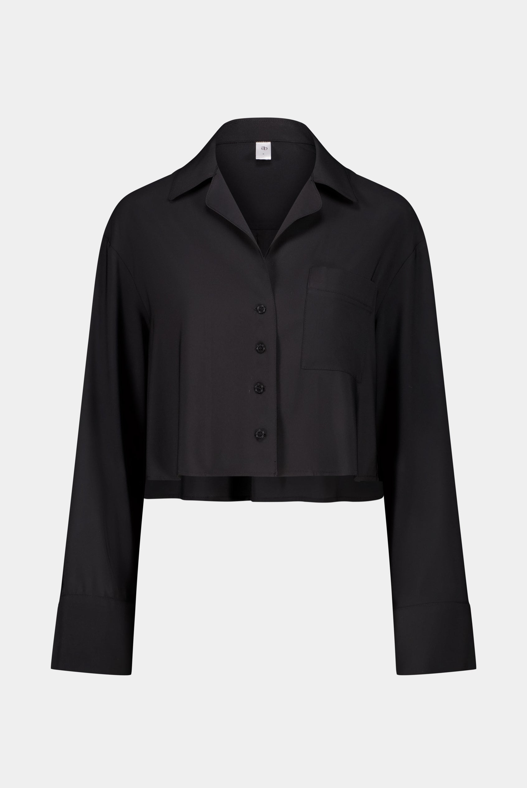 CHEMISE CROPPED COL OUVERT