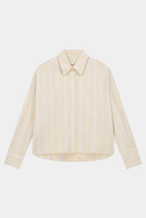 CHEMISE BOXY COTON RAYÉ JENA