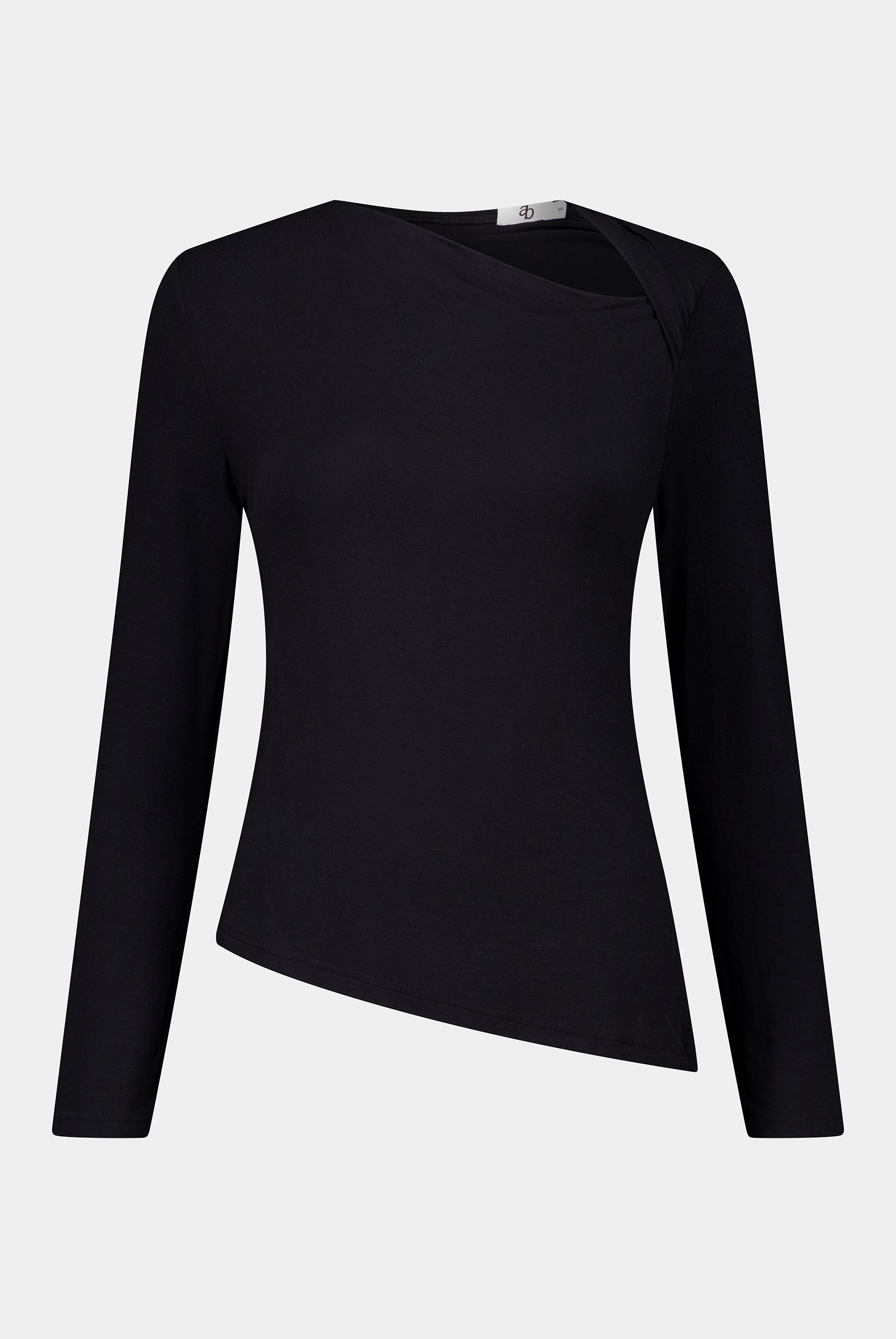 HAUT ASYMÉTRIQUE MAILLE FINE